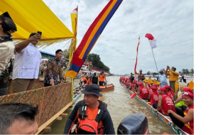 Hadiri Festival Pacu Jalur 2025, Gibran Minta Warisan Budaya dan Ekonomi Kreatif Riau Terus Dijaga