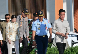 Bertolak ke Medan, Wapres Tinjau Sekolah Rakyat dan Hadiri MuPel GBKP 2025