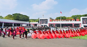 Dari Pencak Silat ke Pacu Jalur, Kreativitas Anak Negeri di HUT RI di Istana