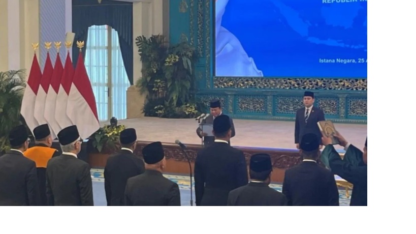 Prabowo Lantik 8 Duta Besar RI, Termasuk Dubes untuk AS