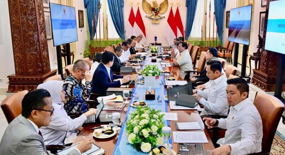 Prabowo Pimpin Ratas Ekonomi, Bahas Koperasi Hingga Harga Beras