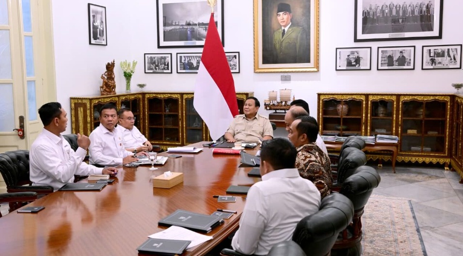 Presiden Prabowo Rapat Tertutup