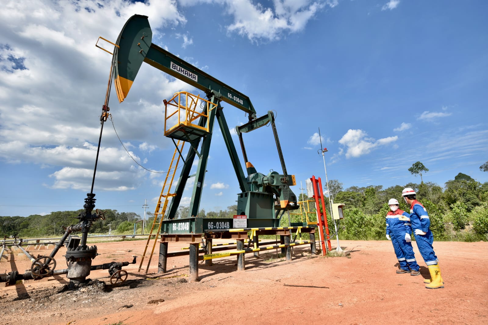 Ilustrasi Sumur Minyak